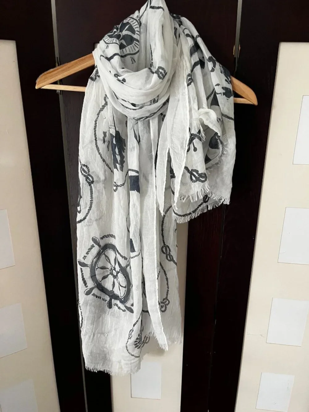 Simonetta Cotton Gauze Lightweight Scarf